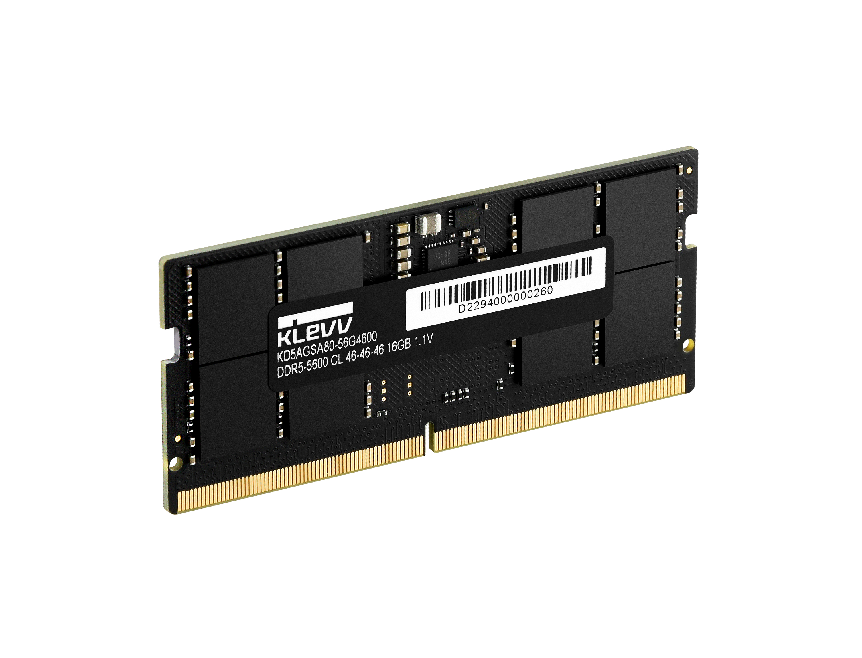 Klevv SO-DIMM 32 GB RAM DDR5 5600 MT/s CL46