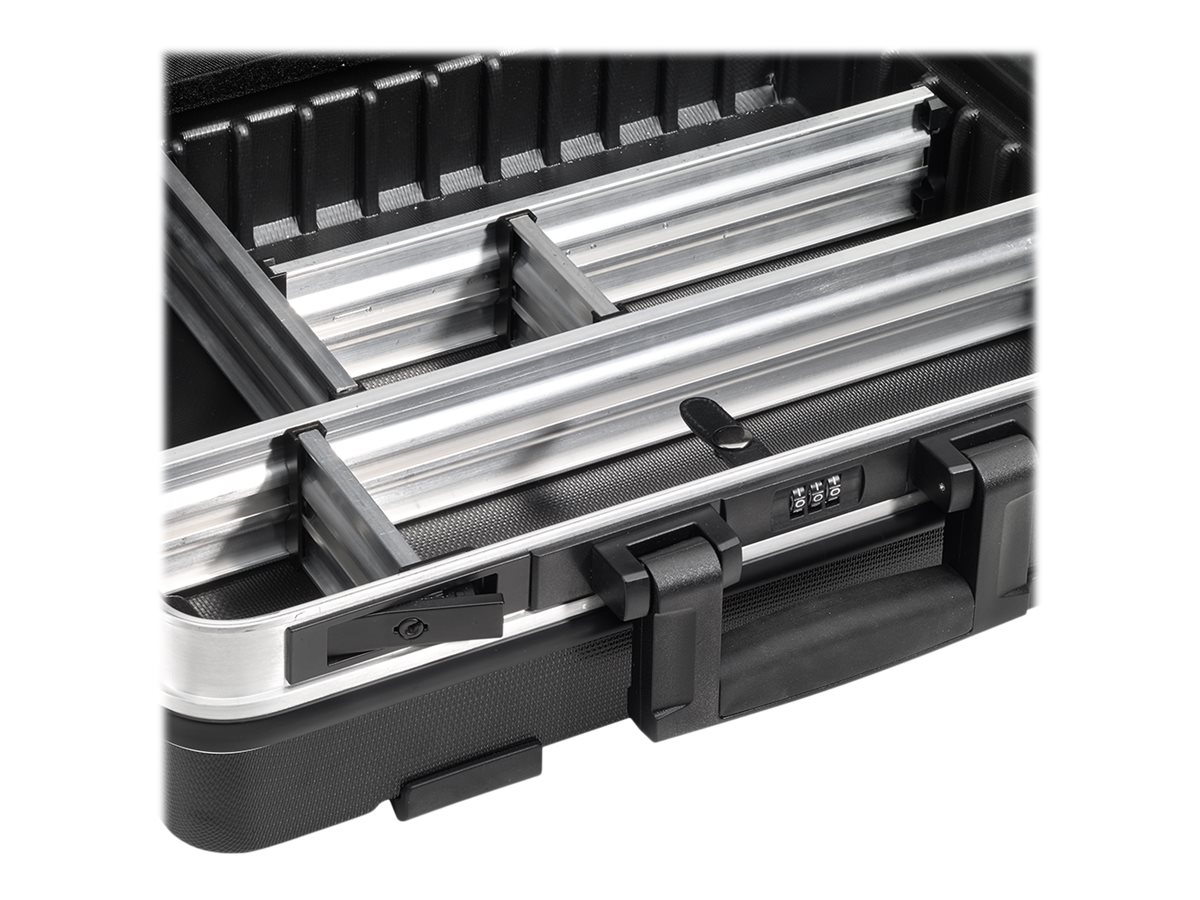 B&W tool.case go Werkzeugkoffer mit Rollen Schwarz