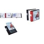 WEDO ERGOGRIP Präsentations-Ordner, 56 mm, schwarz DIN A4, Füllhöhe: 50 mm, 4-Ring-Mechanik aus Metall, aus (58 18001)