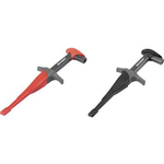 VOLTCRAFT Sicherheits-Abgreifklemmen-Set Buchse 4 mm CAT III 1000 V, CAT IV 600 V Schwarz/Rot MSK-115 (VC-8308585)