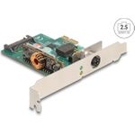 Delock PCI Express x1 Netzwerkkarte 2,5 Gigabit LAN 1 x M12 PoE+ (90760)