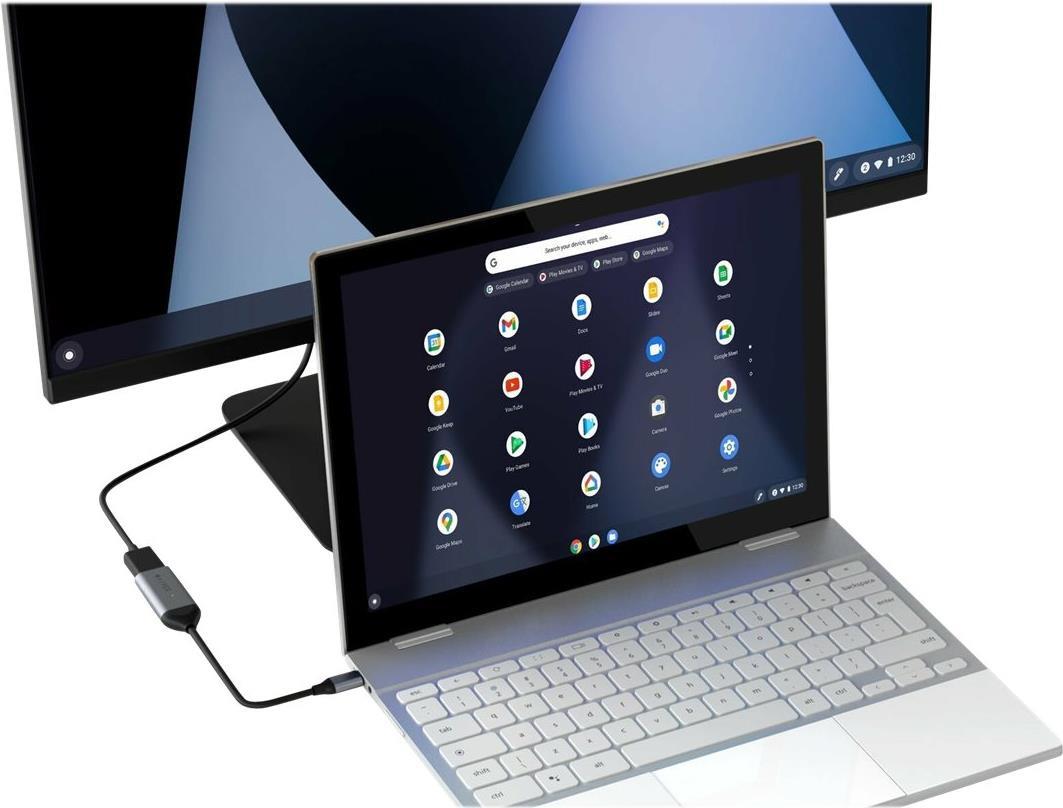 Hyper HyperDrive HD425A USB-C auf HDMI Videoadapter 4K 60Hz Edelstahl