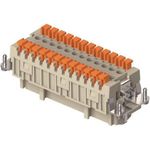 ILME Buchseneinsatz Gr.104.27 CSHF 24 24P+PE Silber SQUICH 16A 500V 1 (CSHF24)