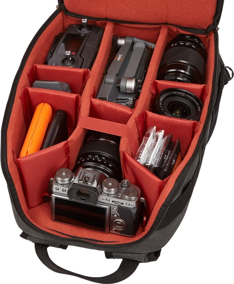 Case Logic Era Large Rucksack für Kamera und Drohne 13" Grau, Schwarz