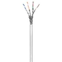 Wentronic Goobay CAT 6 Netzwerkkabel, S/FTP (PiMF), Grau, 305 m - CCA Kupfergemisch, AWG 23/1 (solid), PVC (95696)