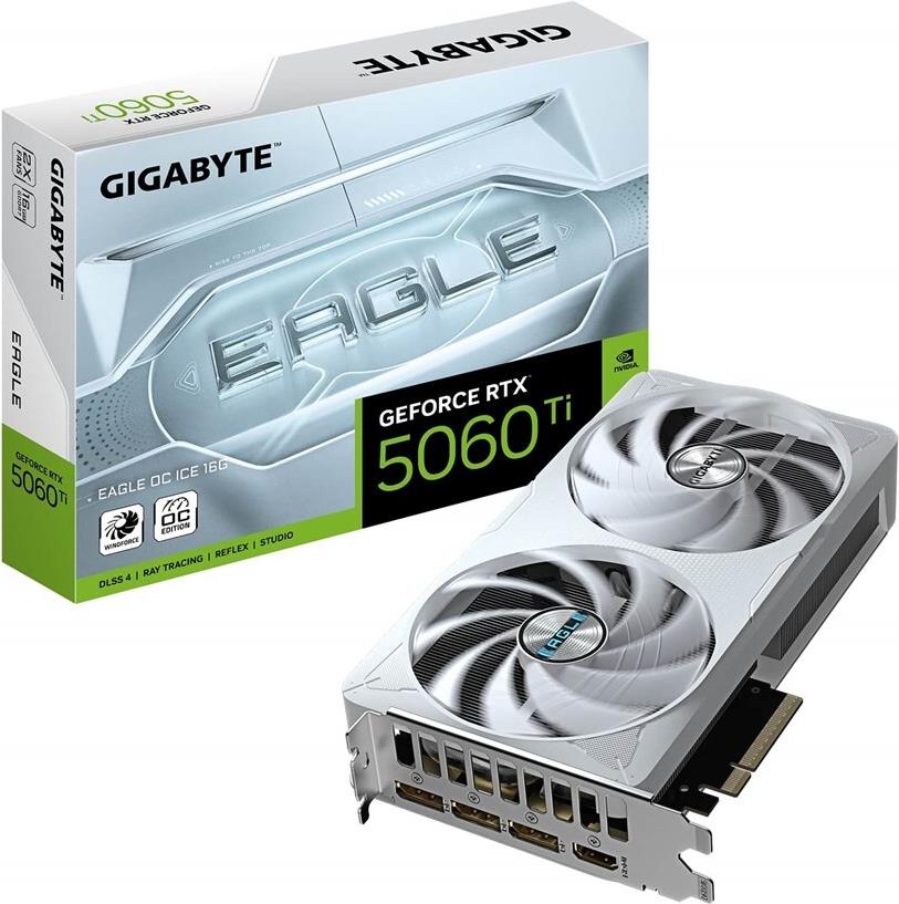 Gigabyte VGA GBT RTX5060TI 16GB Eagle ICE OC (GV-N506TEAGLEOC ICE-16GD)