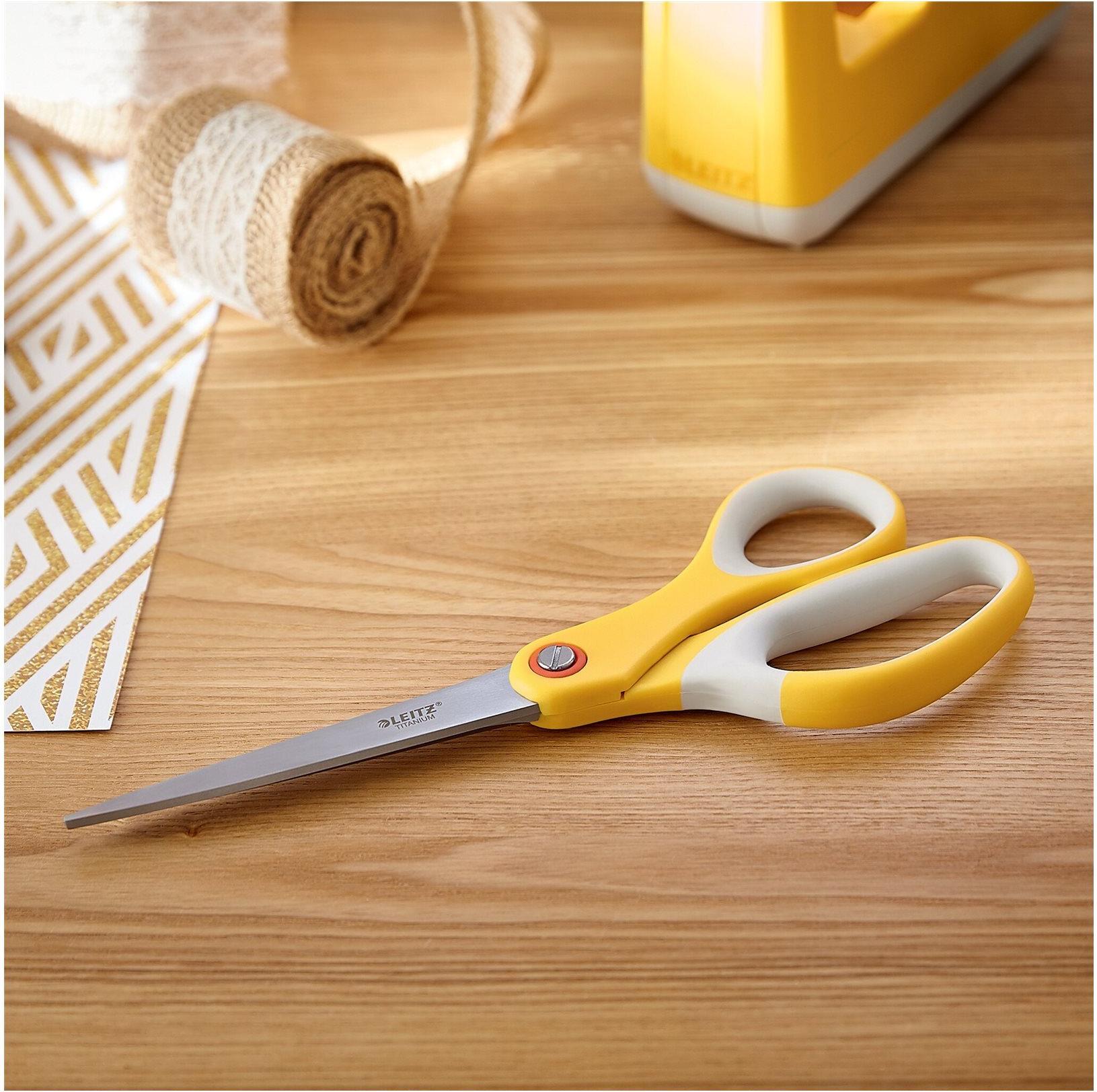 Leitz Cosy Schere 205 mm Grau, Gelb