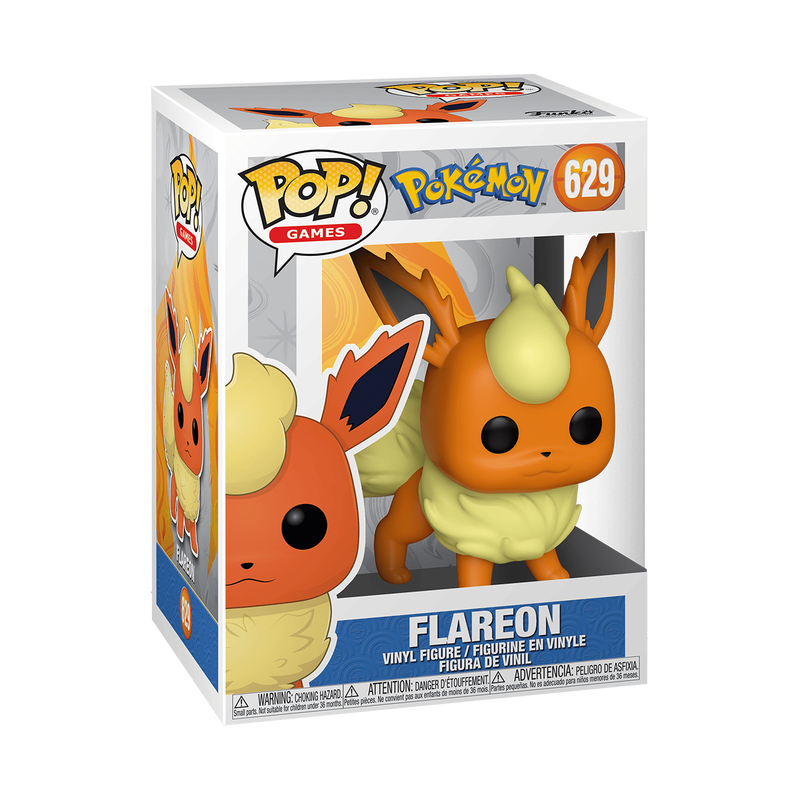 Funko Pop! Games Figur Pokémon Flamara #629 Mehrfarbig