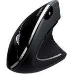 Perixx PERIMICE-813, ergonomische Multi-Device Maus, schnurlos, schwarz (PERIMICE-813)