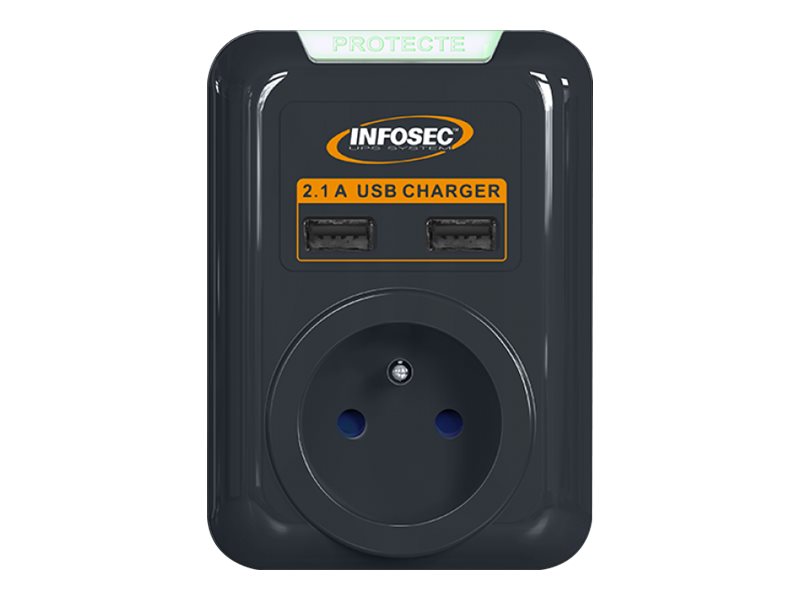 INFOSEC S1 USB NEO 3680 W Schwarz
