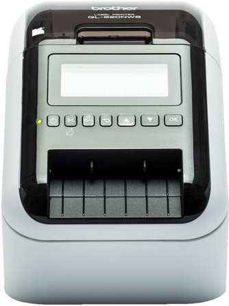 Brother QL-820NWBC Etikettendrucker Direkt Wärme Farbe 300 x 600 DPI Verkabelt & Kabellos DK (QL820NWBCZG1)