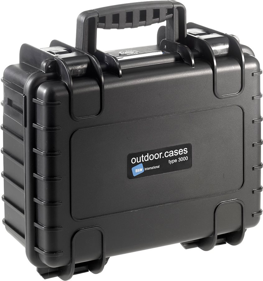 B&W outdoor.case Type 3000 Schwarz