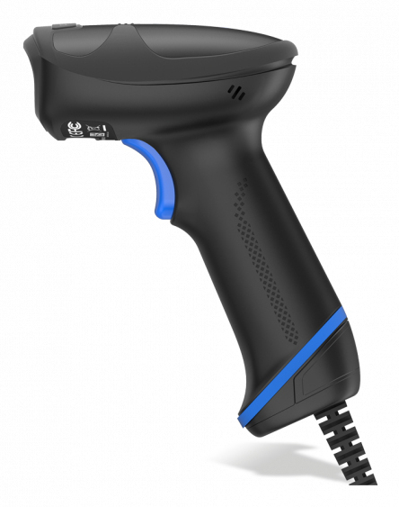 Newland HR33 Marlin Handscanner 2D CMOS Kit (USB, gedreht) Schutzart IP52 Schwarz