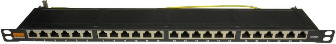 IT-BUDGET 19" Patchpanel superflach nur 0,5 HE (90ITBPP6A05S)