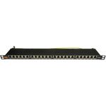 IT-BUDGET 19" Patchpanel superflach nur 0,5 HE (90ITBPP6A05S)
