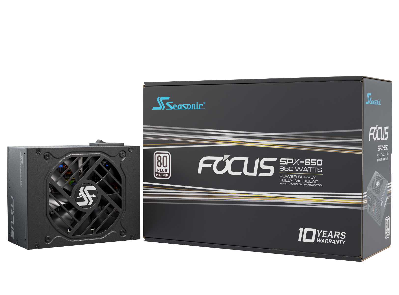 Seasonic FOCUS-SPX 650W Modular 80 PLUS Platinum CFX Schwarz