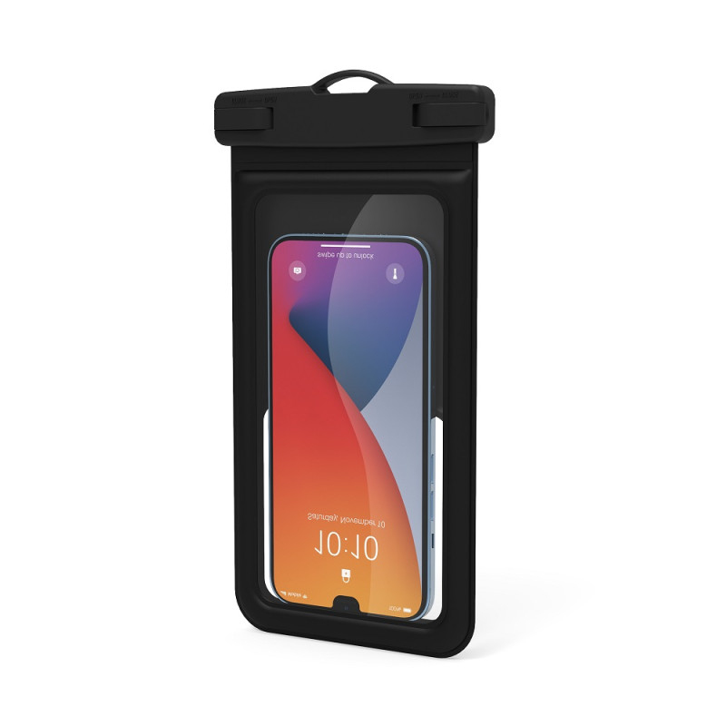 Port Designs PORT Connect Wasserdichtes Smartphone-Schutzgehäuse bis 6,7" Schwarz, Transparent