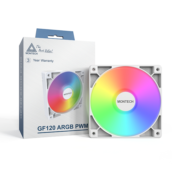 Montech GF120 ARGB PWM 120mm Weiß