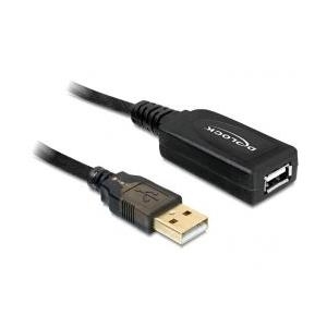 Delock Kabel USB 2.0 Verlängerung, aktiv 15 m (82689)