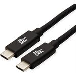 ROLINE USB4 Gen2x2 20Gbit/s Kabel C-C ST/ST 240W 3m (11.02.9088)