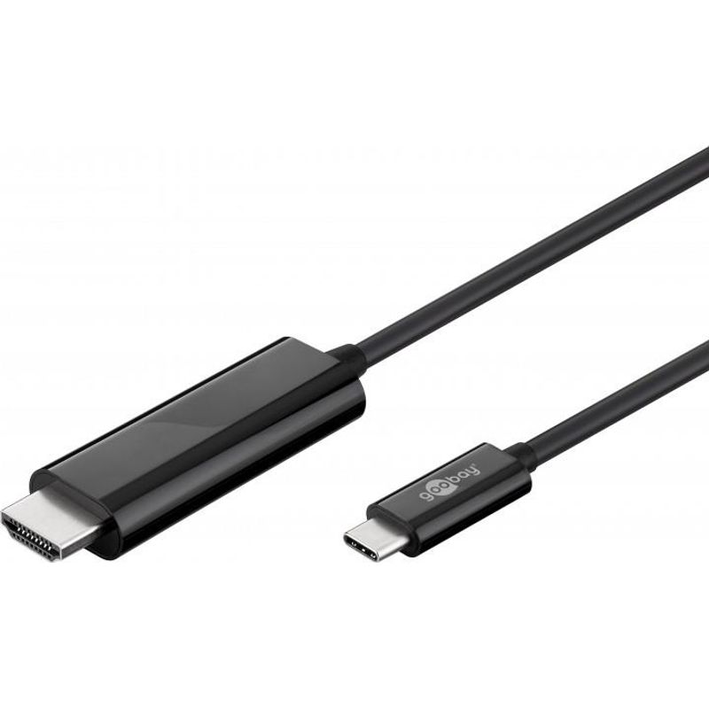Goobay USB 3.1 Type-C™ zu High Speed HDMI™ Adapterkabel, 1.8 m 77528