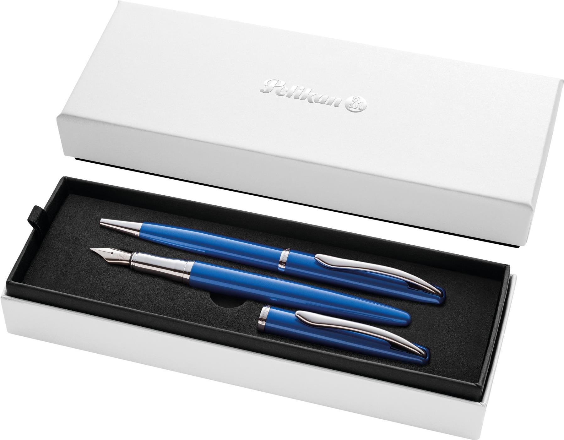 Pelikan Jazz Noble Elegance Blau - Silber 2 Stück(e) (821902)