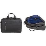 Alassio Laptoptasche ROCCA Leder schwarz (47034)