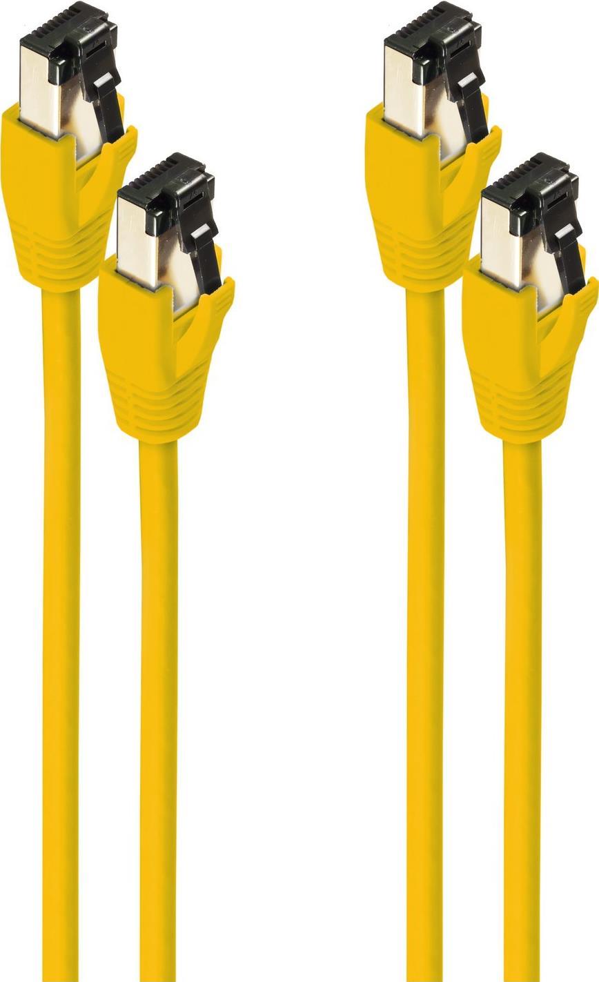 shiverpeaks BS08-41002-2 Netzwerkkabel Gelb 0,25 m Cat8.1 F/FTP (FFTP) (BS08-41002-2)