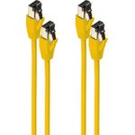 shiverpeaks BS08-41002-2 Netzwerkkabel Gelb 0,25 m Cat8.1 F/FTP (FFTP) (BS08-41002-2)