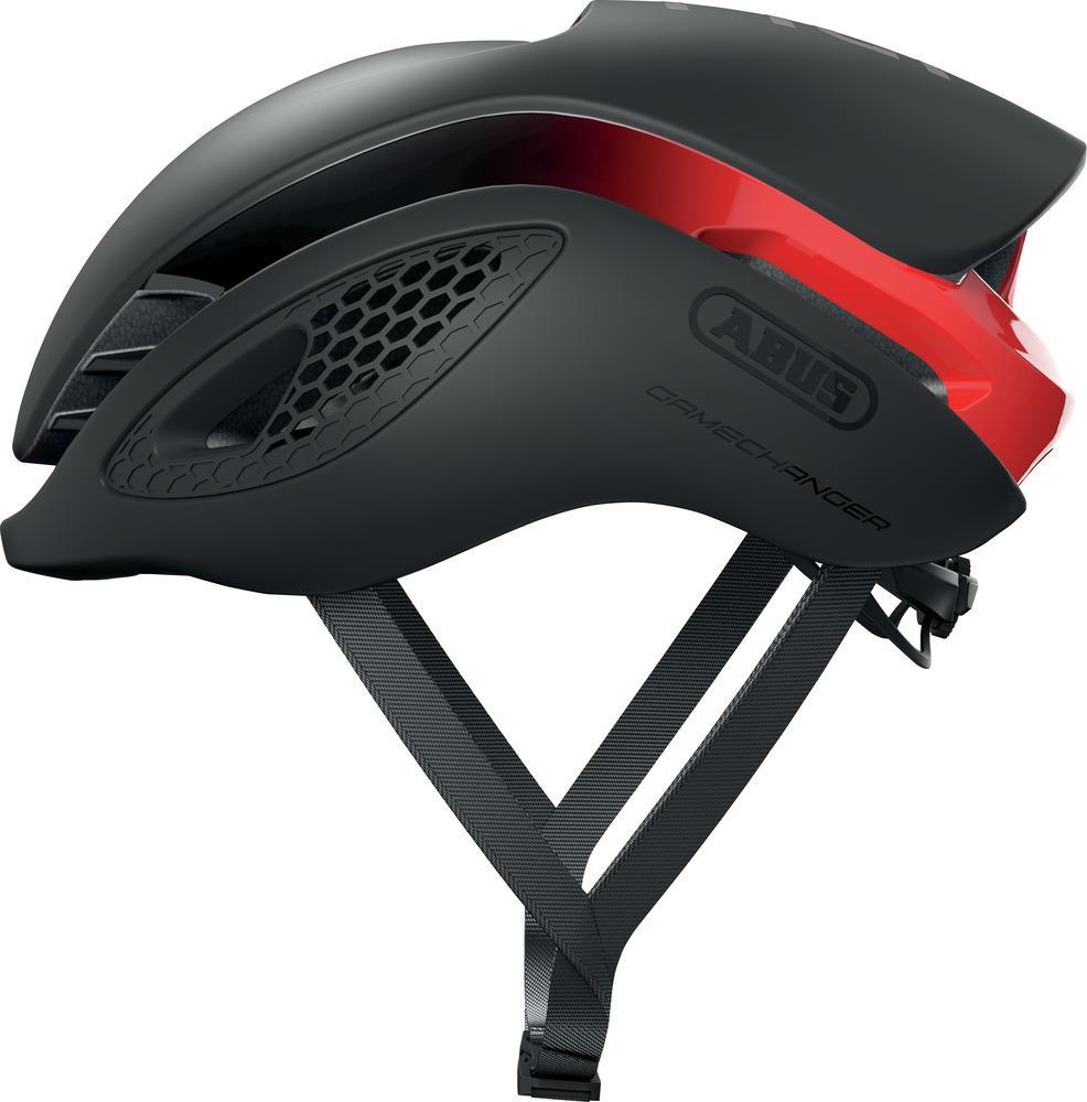 ABUS Aero Helmet GameChanger Schwarz - Rot (86787)