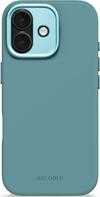 Decoded AntiMicrobial Silicone Backcover iPhone 17 Retro Blue (D25IPO17BCS9RB)