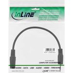 InLine Audiokabel 4-poliger Mikro-Stecker (M) bis 4-poliger Mini-Stecker (W) (99308E)