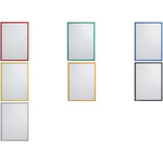 FRANKEN Magnet-Tasche / Dokumentenhalter, DIN A3, blau aus Hartfolie, matt, dokumentenecht, Stärke 0,32 mm, - 1 Stück (ITH3M/10 03)