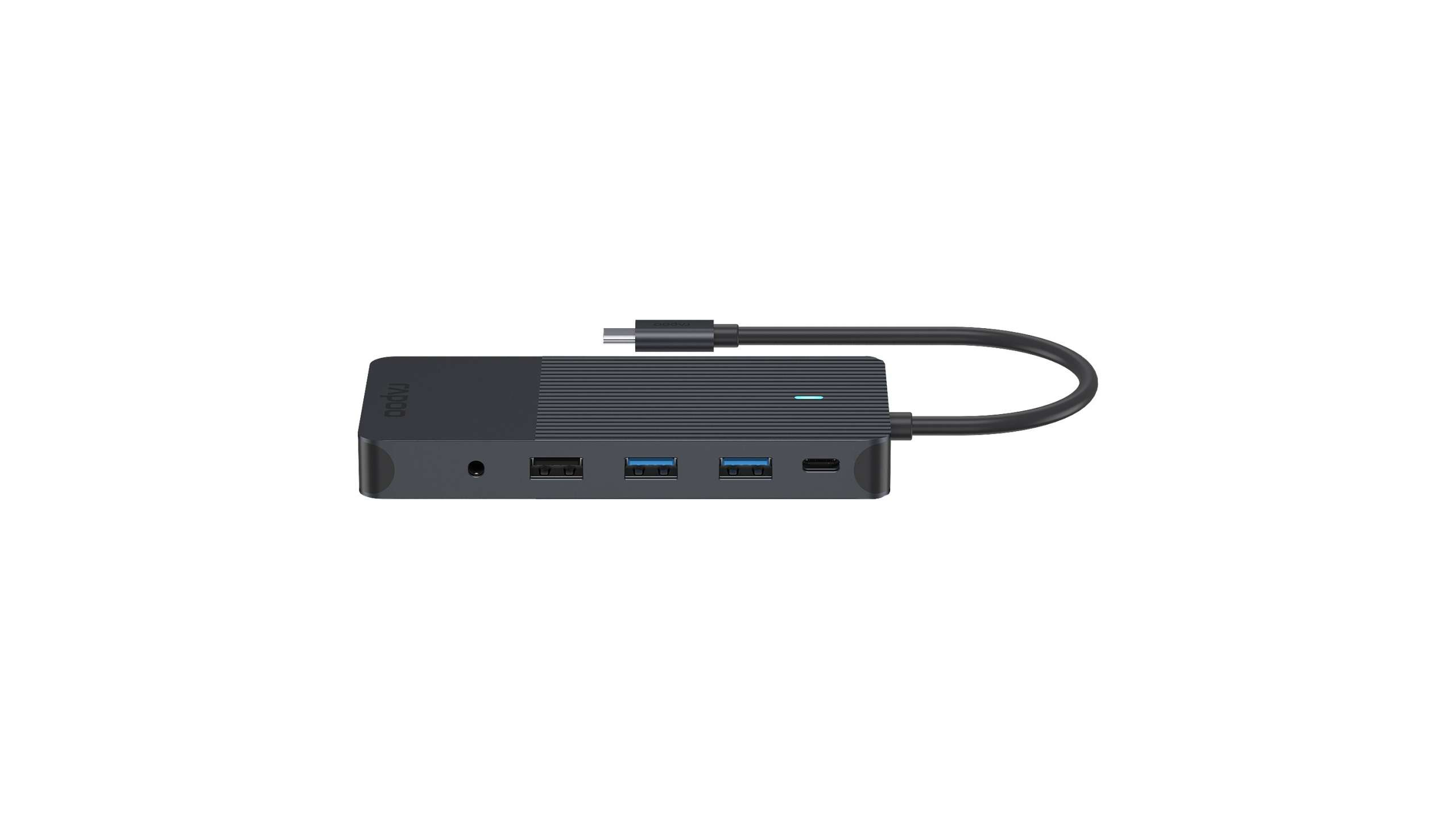 Rapoo UCM-2006 Dockingstation USB-C Schwarz