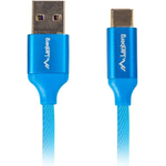 Lanberg CA-USBO-22CU-0005-BL USB Kabel 0,5 m USB 2.0 USB A USB C Blau (CA-USBO-22CU-0005-BL)