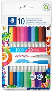 Staedtler 3280 c10 Filzstift Multi Mehrfarbig 10 Stück(e) (3280 C10)