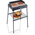 Severin PG8566 Elektro-Standgrill Schwarz 2200 W 1150 cm² Kochfläche