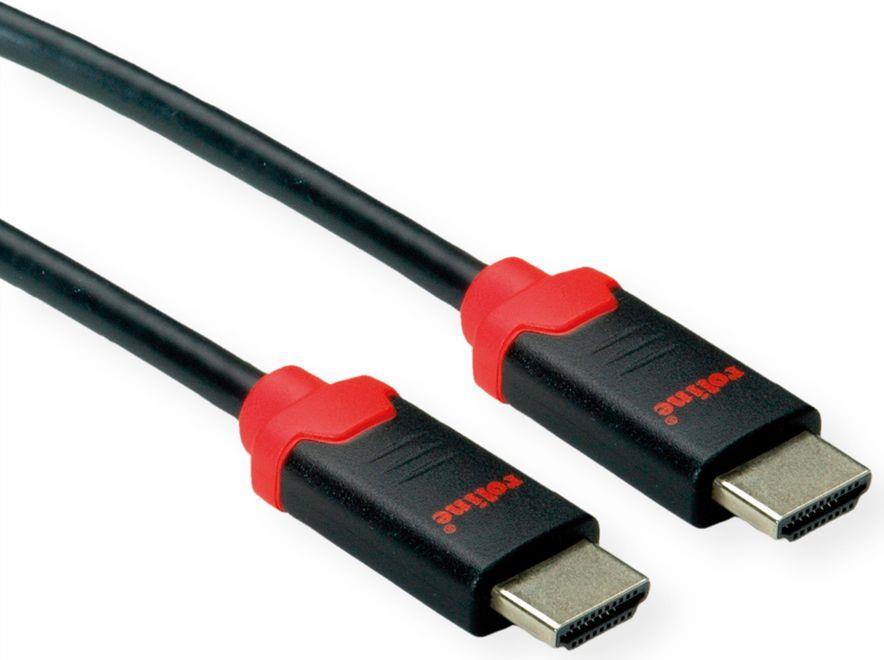 ROLINE 11.04.5940 HDMI-Kabel 1 m HDMI Typ A (Standard) Schwarz (11.04.5940)
