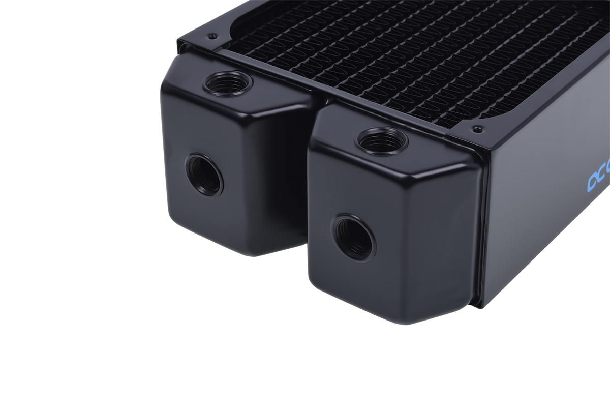 Alphacool NexXxoS UT60 Full Copper 120mm Radiator Schwarz