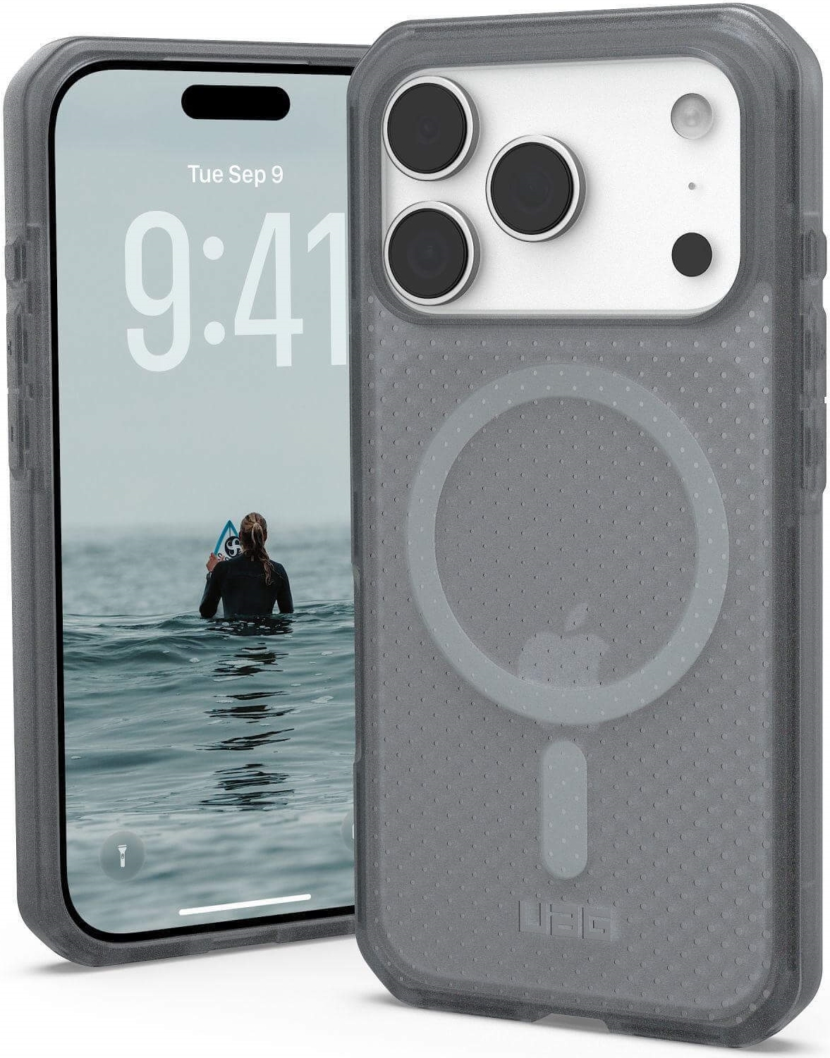 UAG Urban Armor Gear Dot MagSafe Case | Apple iPhone 17 Pro | ash (grau transparent) | 114536113131 (114536113131)