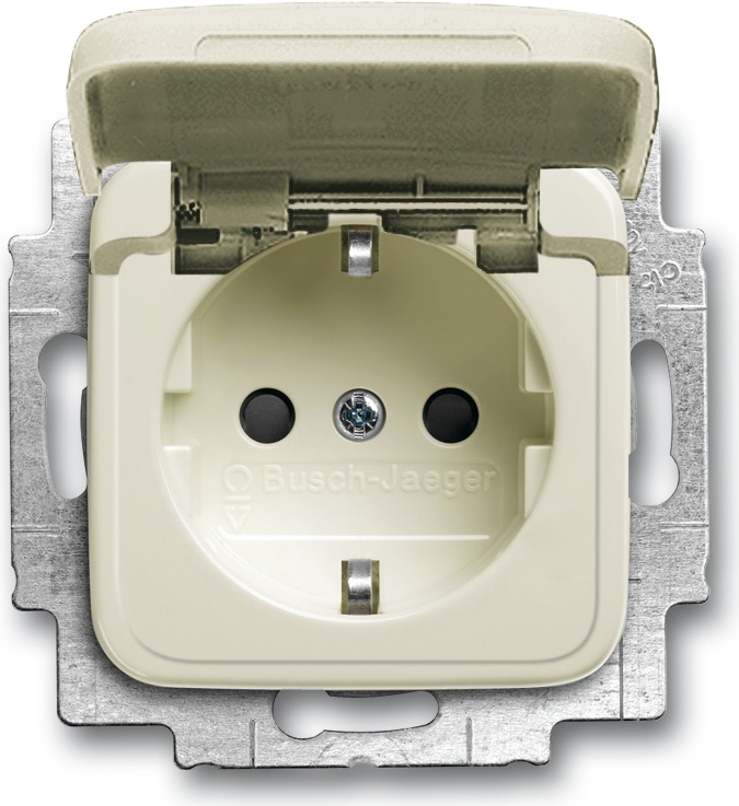Busch Jaeger 20 EUKB-212 Steckdose CEE 7/3 Beige (2013-0-5306)