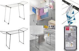 metaltex Flügelwäschetrockner Hydra ONYX, matt-schwarz Material: Stahlrohr mit Epoxy-Beschichtung, - 1 Stück (407937000)