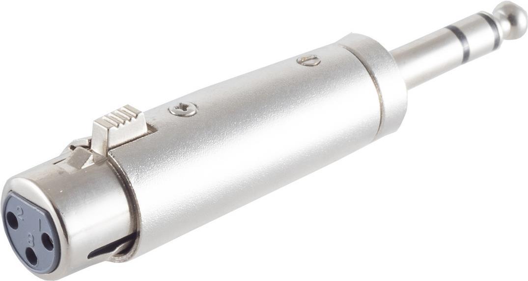 shiverpeaks ®-BASIC-S--XLR-Kupplung auf Klinkenstecker 6,3 mm, Stereo (BS55035)