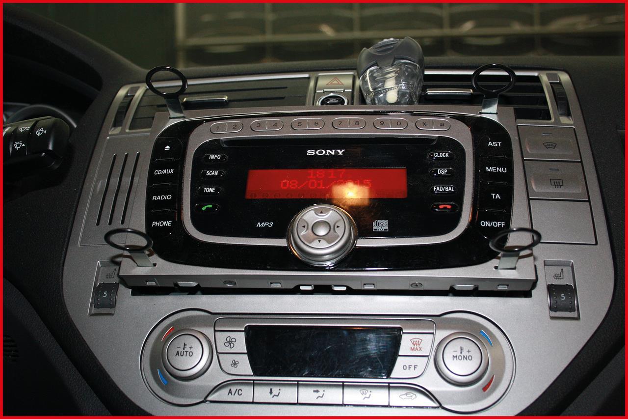 KS TOOLS Radio-Entriegelungswerkzeug Mercedes, BMW, 2-tlg. (500.1382)