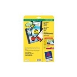 Avery Zweckform L6003 - Etiketten - Neonrot - 63,5 x 29,6 mm - 675 Etikett(en... - Avery Zweckform L6003 - Etiketten - Neonrot - 63,5 x 29,6 mm - 675 Etikett(en...