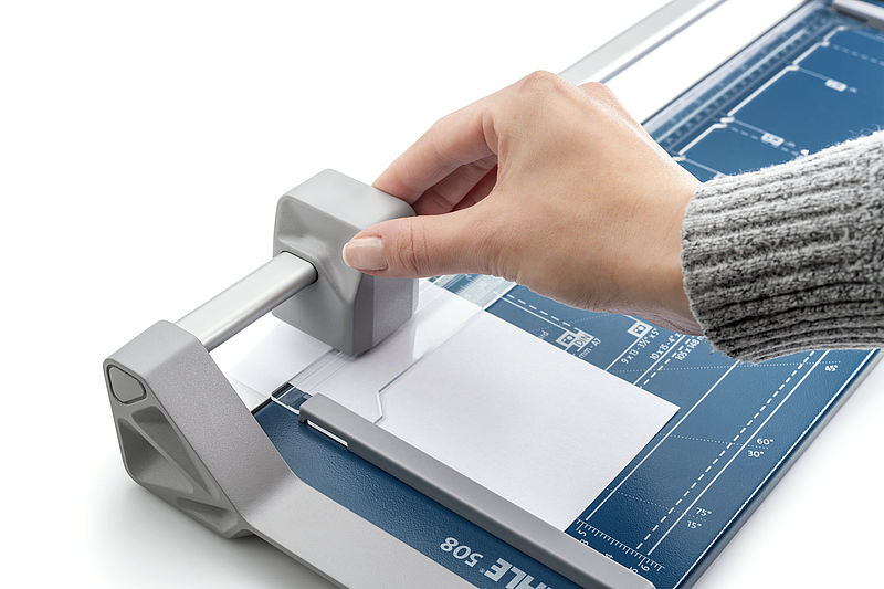 Dahle 508 Personal Rolling Trimmer 460 mm 0,6 mm 6 Blätter Blau, Silber