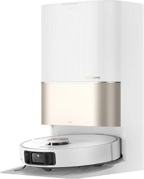 dreame X40 Ultra Complete Saugroboter mit Wischfunktion, 12.000Pa Saugkraft, 70? Wischmopp, selbstreinigend, automatische Entleerung, automatisches Nachfüllen, Anti-Wirrwarr und anhebbare Bürsten (?RLX63CE-2)