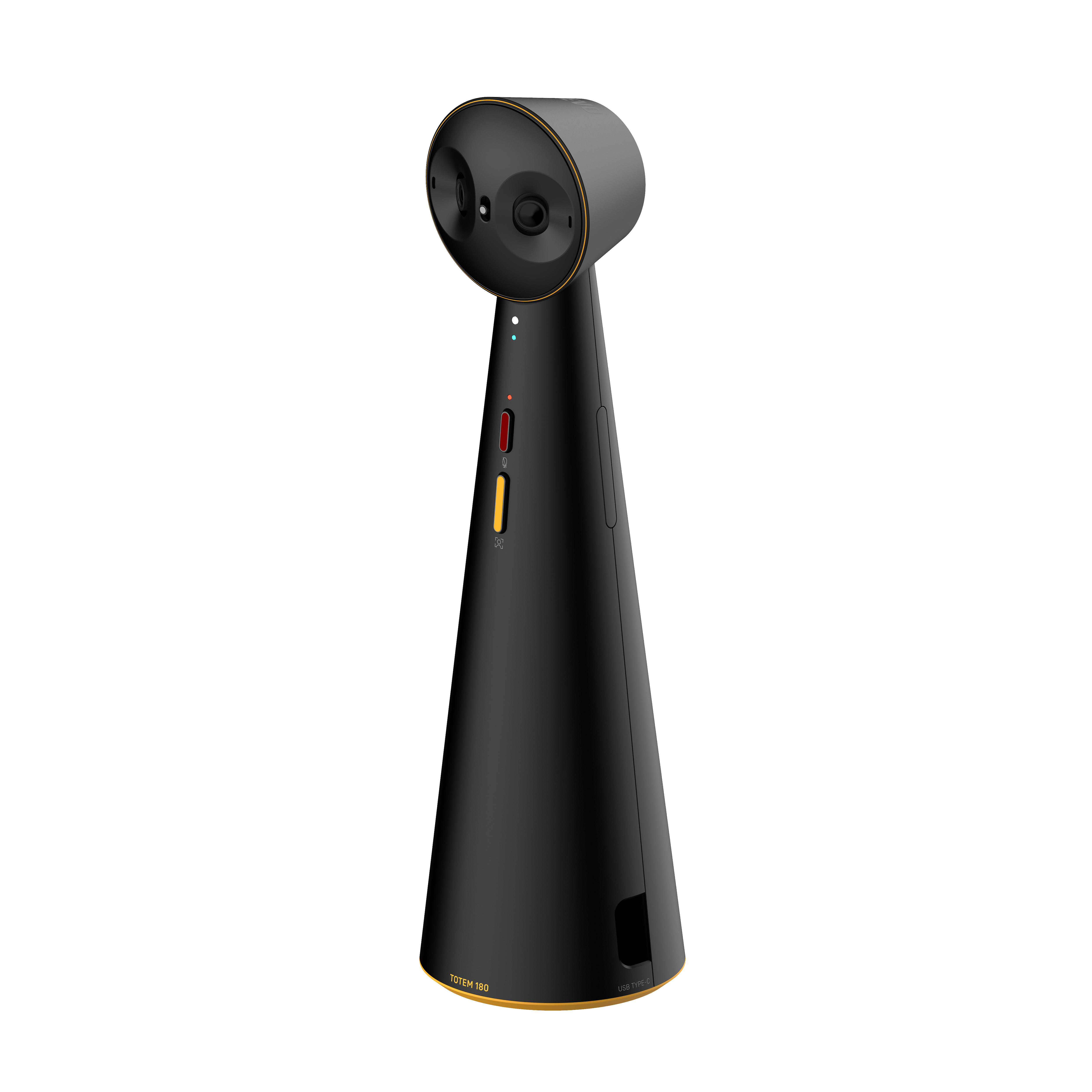 IPEVO TOTEM 180 Panoramische Konferenzkamera 4 MP USB-C Schwarz