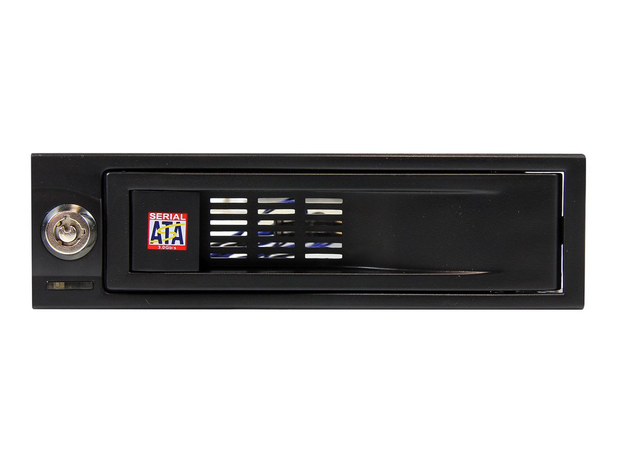 StarTech.com HSB100SATBK 3.5" SATA Hot-Swap Wechselrahmen 5.25" Schwarz