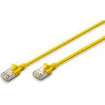 DIGITUS CAT 6A F-FTP Slim Patchkabel, AWG 32/7 (DK-1632-A-003S-Y)